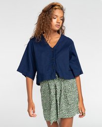 1 Salto Indigo - Short Sleeve Shirt for Women  W3SHB4ELP1 Element