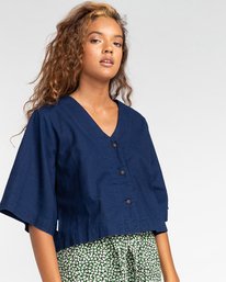 3 Salto Indigo - Short Sleeve Shirt for Women  W3SHB4ELP1 Element