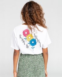6 Rise And Shine - T-Shirt for Women White W3SSC1ELP1 Element