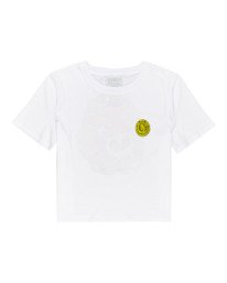 0 Timber! The Vision Crop - Camiseta para Mujer Blanco W3SSC8ELP1 Element
