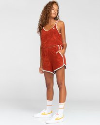 3 Seventy 15" - Bermuda felpati da Donna Red W3WKB3ELP1 Element