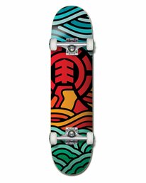 0 7.3" Volcanic - Tavola da skate completa Unisex Multi W4CPB4ELP1 Element