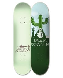 0 8.25" Earth Rev Jaakko - Skateboard Deck Multi W4DCB9ELP1 Element