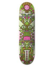 0 8.25" Superbot Jaakko - Skateboard Deck Black W4DCE2ELP1 Element
