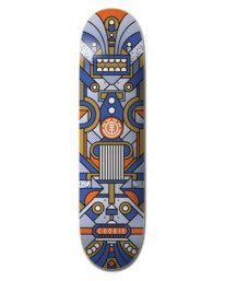 0 8.4" Superbot Cookie - Skateboard Deck Black W4DCE3ELP1 Element