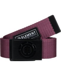 0 Beyond Belt - Cinturón de Nailon Unisex Rojo W5BLB2ELPP Element