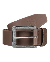 0 Poloma - Ceinture en cuir Unisexe Bleu W5LBA1ELP6 Element