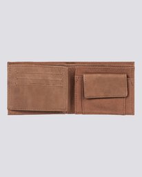 1 Daily Elite - Leather Wallet Unisex Brown W5LWA3ELP6 Element