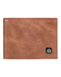 0 Segur - Leather Bi-Fold Wallet Unisex Brown W5LWB4ELPP Element