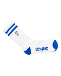 2 Peanuts - Athletic Skate Socks Unisex Multi W5SOA5ELP1 Element