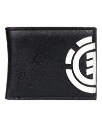 0 Daily - Cartera de Triple Hoja Unisex Negro W5WLB2ELP1 Element