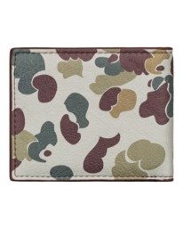 2 Daily - Tri-Fold Wallet Unisex Beige W5WLB2ELP1 Element