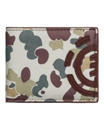 0 Daily - Tri-Fold Wallet Unisex Beige W5WLB2ELP1 Element