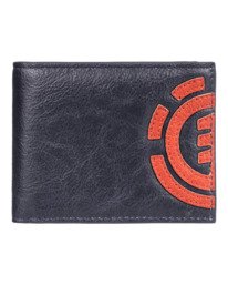 0 Daily - Tri-Fold Wallet Unisex Black W5WLB2ELP1 Element