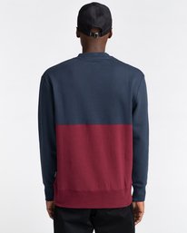 3 Bryne - Sweat pour Homme Bleu Z1CRC2ELF1 Element