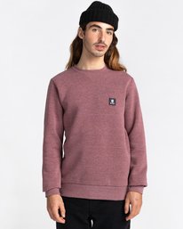 1 Heavy - Sweat pour Homme Rouge Z1CRC4ELF1 Element