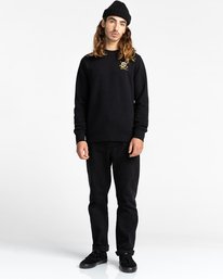 3 Transender - Sweat pour Homme Noir Z1CRC6ELF1 Element