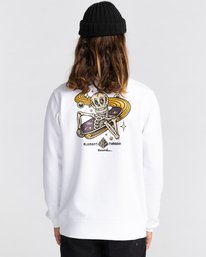 4 Transender - Sweat pour Homme Blanc Z1CRC6ELF1 Element
