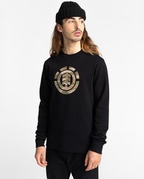 1 Landscape - Sudadera para Hombre Negro Z1CRC7ELF1 Element