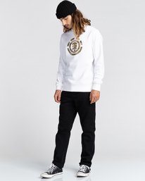 2 Landscape - Sweat pour Homme Blanc Z1CRC7ELF1 Element