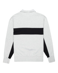 1 Maltby - Felpa con zip Unisex Gray Z1FLC1ELF1 Element