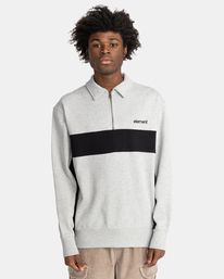 2 Maltby - Felpa con zip Unisex Gray Z1FLC1ELF1 Element