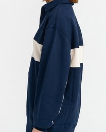 3 Maltby - Sweat zippé Unisexe Bleu Z1FLC1ELF1 Element