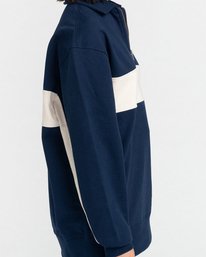 5 Maltby - Sweat zippé Unisexe Bleu Z1FLC1ELF1 Element