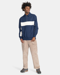 7 Maltby - Sweat zippé Unisexe Bleu Z1FLC1ELF1 Element