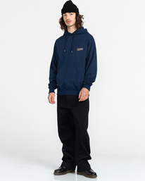3 Cornellion - Felpa con cappuccio Unisex Blue Z1FLC2ELF1 Element