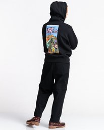 6 Great Outdoors - Sweat à capuche Unisexe Noir Z1FLC7ELF1 Element