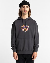1 Shrooms Tree - Sweat à capuche Unisexe Noir Z1HOC7ELF1 Element