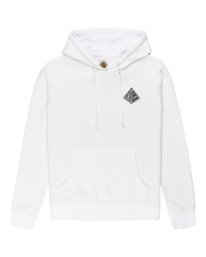 0 Elliptical - Sweat à capuche pour Homme Blanc Z1HOC8ELF1 Element