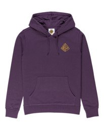 0 Elliptical - Sweat à capuche pour Homme Violet Z1HOC8ELF1 Element