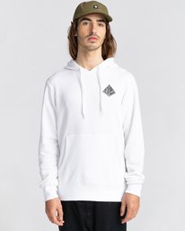 2 Elliptical - Sweat à capuche pour Homme Blanc Z1HOC8ELF1 Element