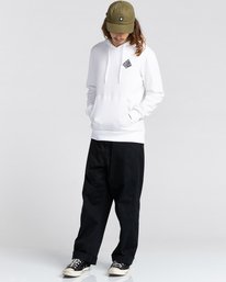 3 Elliptical - Sweat à capuche pour Homme Blanc Z1HOC8ELF1 Element