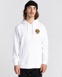 2 Rotation - Hoodie for Men White Z1HOC9ELF1 Element