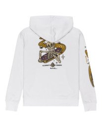 1 Transender - Sweat à capuche pour Homme Blanc Z1HOD1ELF1 Element