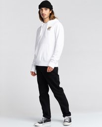 4 Transender - Sweat à capuche pour Homme Blanc Z1HOD1ELF1 Element