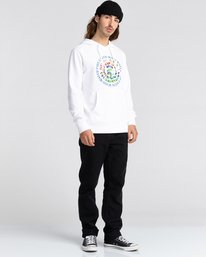 2 Santoro - Sudadera con Capucha para Hombre Blanco Z1HOD5ELF1 Element