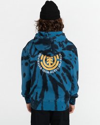 5 Seal - Felpa con cappuccio da Uomo Blue Z1HOF4ELF1 Element