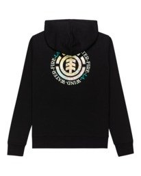 1 Topo - Sweat à capuche pour Homme Noir Z1HOF5ELF1 Element