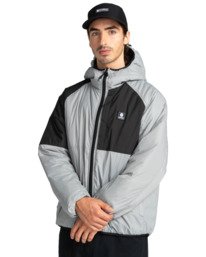 1 Wolfe - Reversible Jacket for Men Gray Z1JKF3ELF1 Element