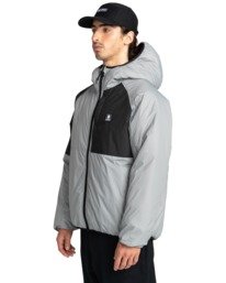 2 Wolfe - Reversible Jacket for Men Gray Z1JKF3ELF1 Element