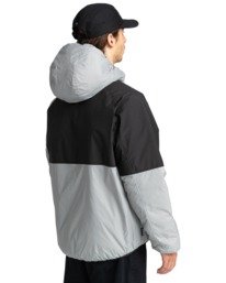 3 Wolfe - Reversible Jacket for Men Gray Z1JKF3ELF1 Element