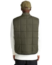 10 Wolfe - Reversible Body Warmer for Men Green Z1JKF4ELF1 Element