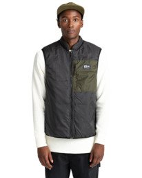 5 Wolfe - Reversible Body Warmer for Men Green Z1JKF4ELF1 Element