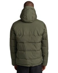 7 Dulcey - Water repellent puffer jacket for Men Green Z1JKF7ELF1 Element