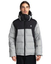 1 Dulcey - Water-Resistant Jacket for Men Grey Z1JKG7ELF1 Element
