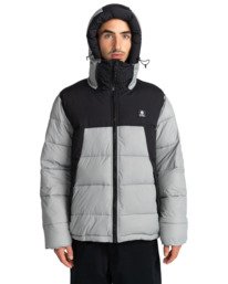 2 Dulcey - Water-Resistant Jacket for Men Grey Z1JKG7ELF1 Element